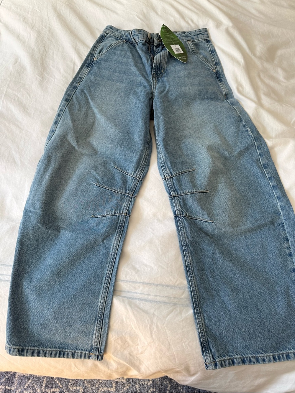 Brand new Farm Rio barrel jeans